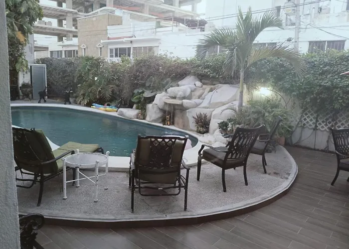 Apartmento Con Alberca A 50 Mt Del Mar La Licha